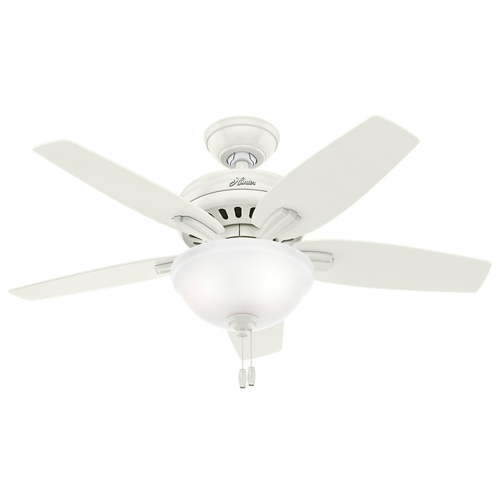 42 Newsome 5 Blade Ceiling Fan With Remote Light Kit Included