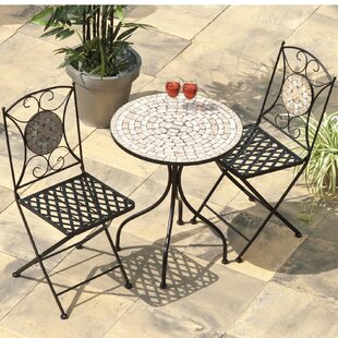 Rockwell 2 Seater Bistro Set By World Menagerie