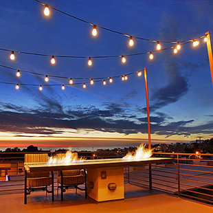 Outdoor String Lights You Ll Love Wayfair Yuri Patio 37 5 Ft Globe String Lights