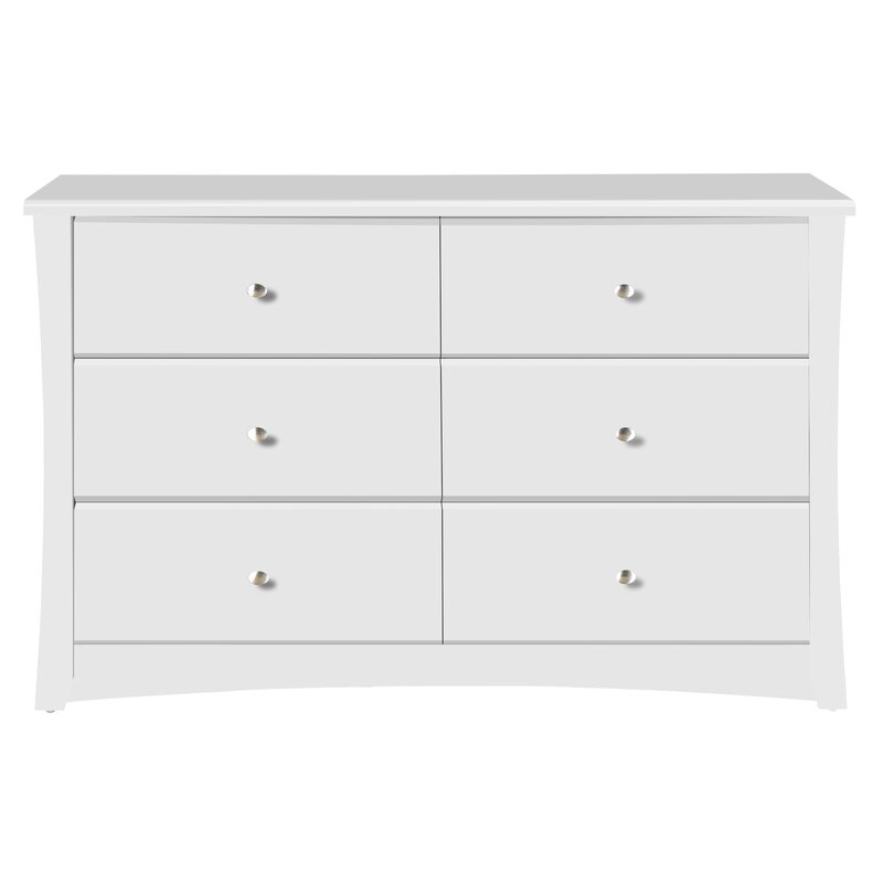 Storkcraft Crescent 6 Drawer Double Dresser Reviews Wayfair