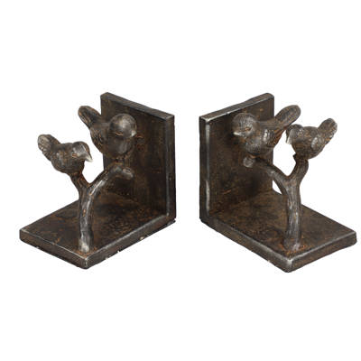 Everly Quinn Pair Natural Agate Bookends Reviews Wayfair