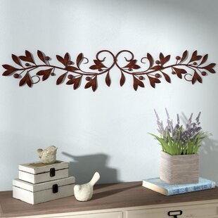 30" Metal Scrolled Wall Decor Medallion Iron Home Decor Antique Finish Wall Gril 