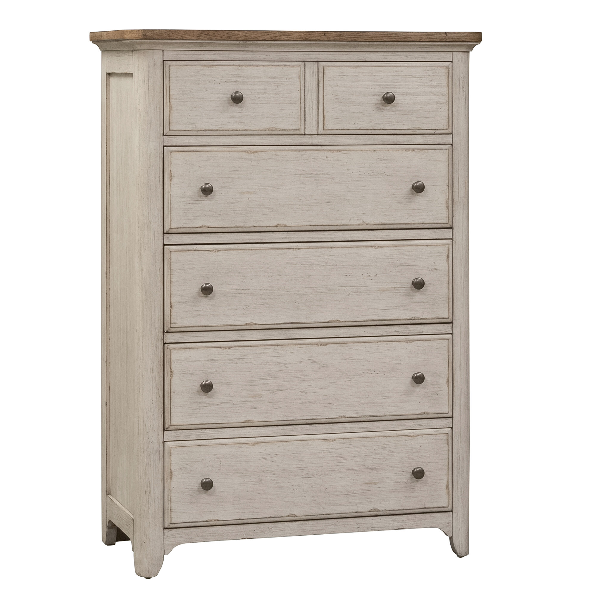 Feminine French Country 5 Drawer Dresser Reviews Wayfair