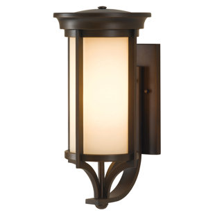 Tiffany Style Wall Light Wayfair Co Uk Tiffany 1 Light Outdoor Sconce