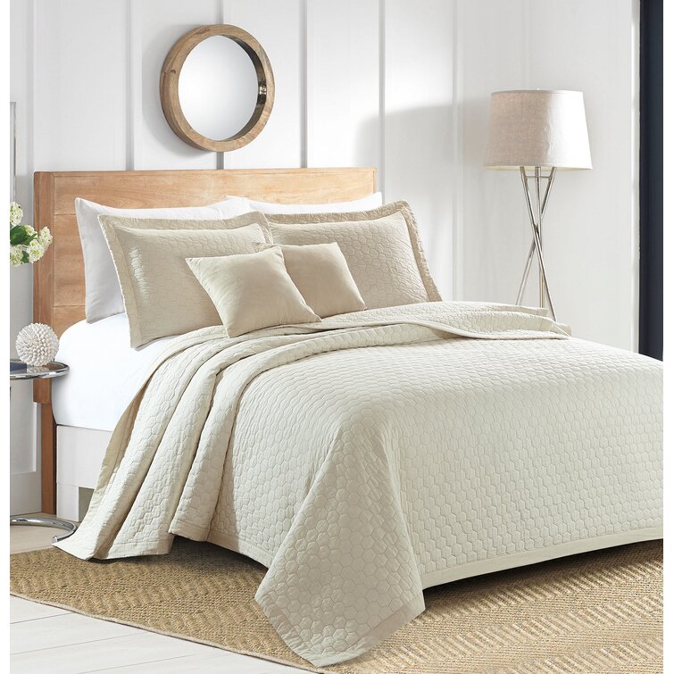 Charlton Home® Cooke 100% Cotton Quilt Set & Reviews | Wayfair