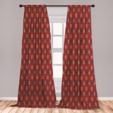 Red Rustic Curtains Drapes You Ll Love In 2020 Wayfair