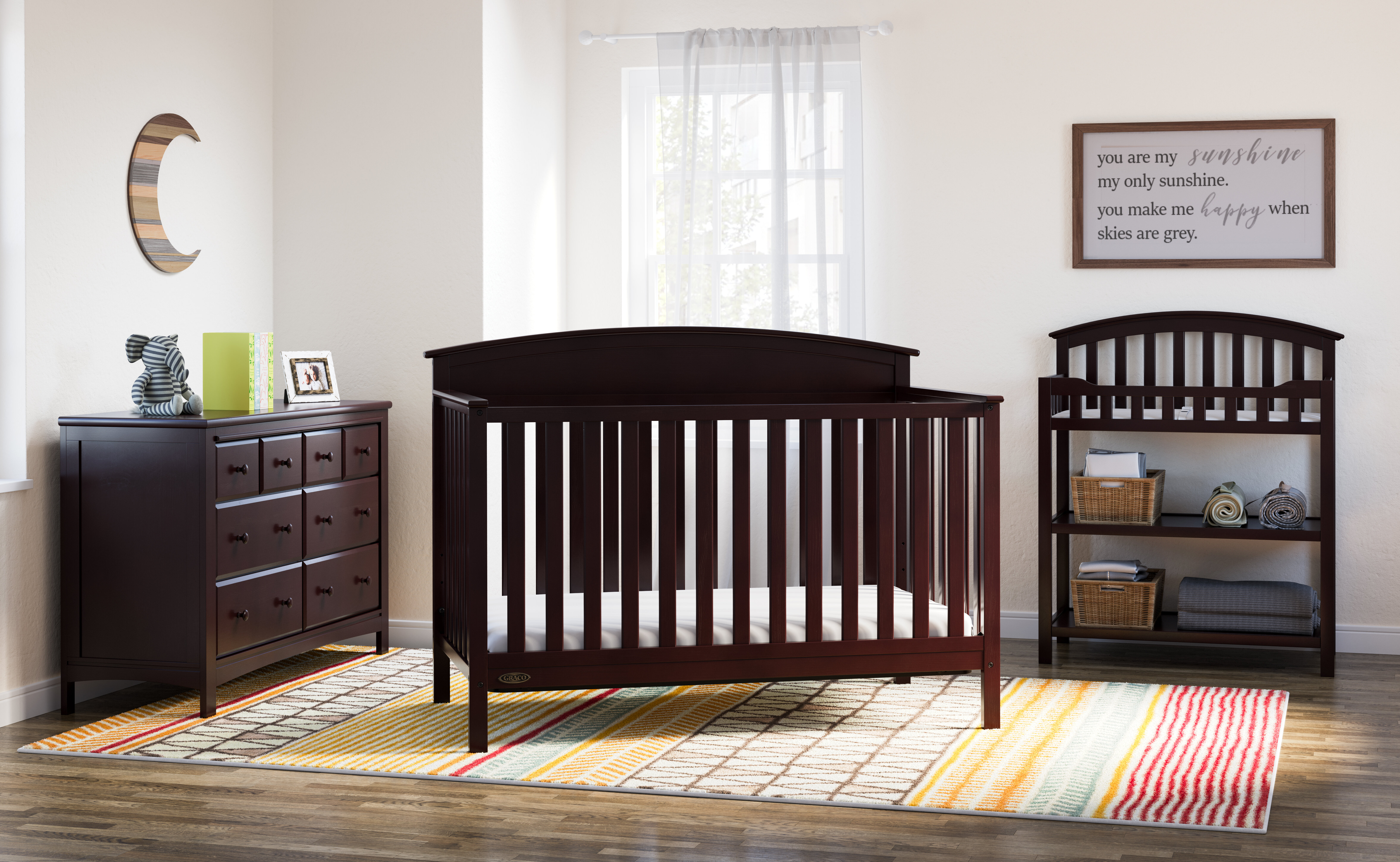 Graco Benton Convertible Standard 3 Piece Nursery Furniture Set