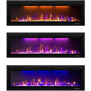 Manitowoc Recessed Electric Fireplace Insert By Orren Ellis