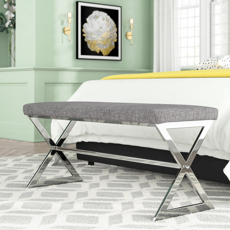 Willa Arlo Interiors Arvid Metal Bench Reviews Wayfair