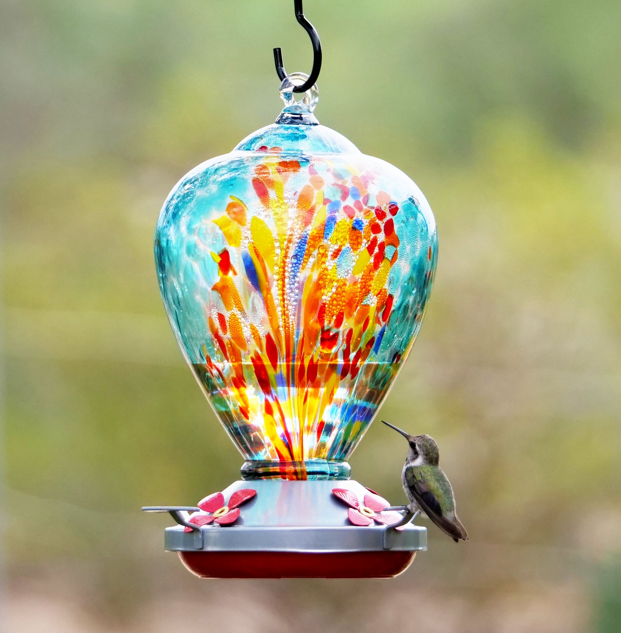 Humming Bird Feeders 2 Pack Red Garden Collection FAST FREE SHIPPING 
