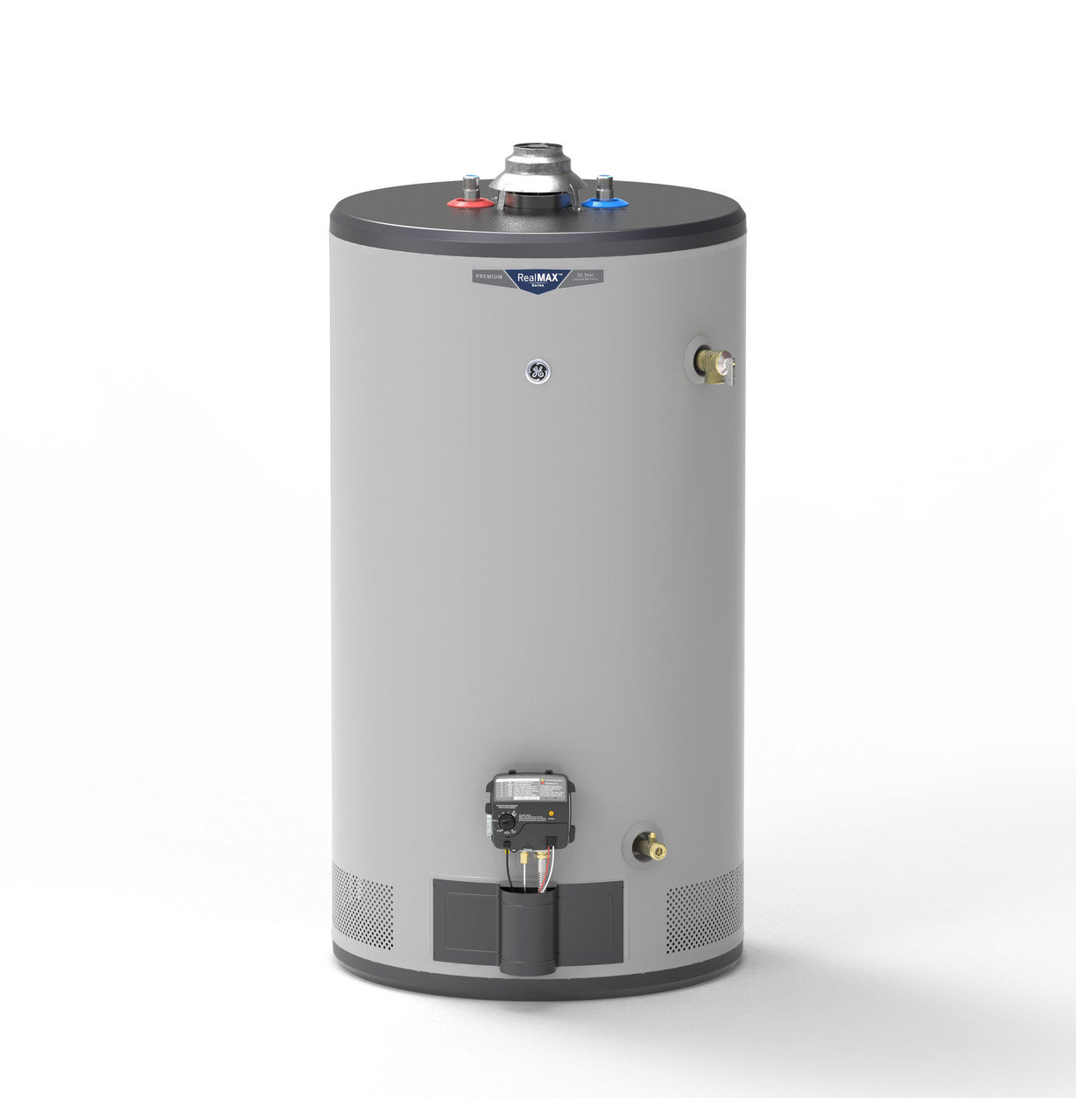 GE Appliances Realmax 50 Gallon Natural Gas Storage Tank Water Heater