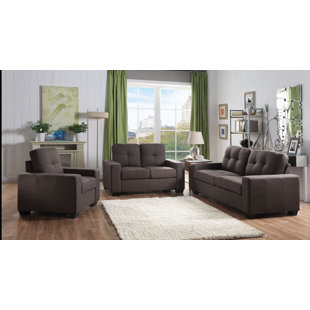 Gillock 3 Piece Living Room Set by Ebern Designs