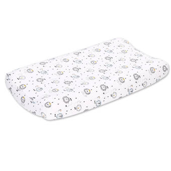 Harriet Bee Burtrum Love You To The Moon Changing Pad Cover Wayfair