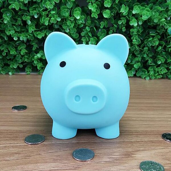 Piggy Money Box Bank Coin Piggy Plastic Children Storage Save Decorative Break 