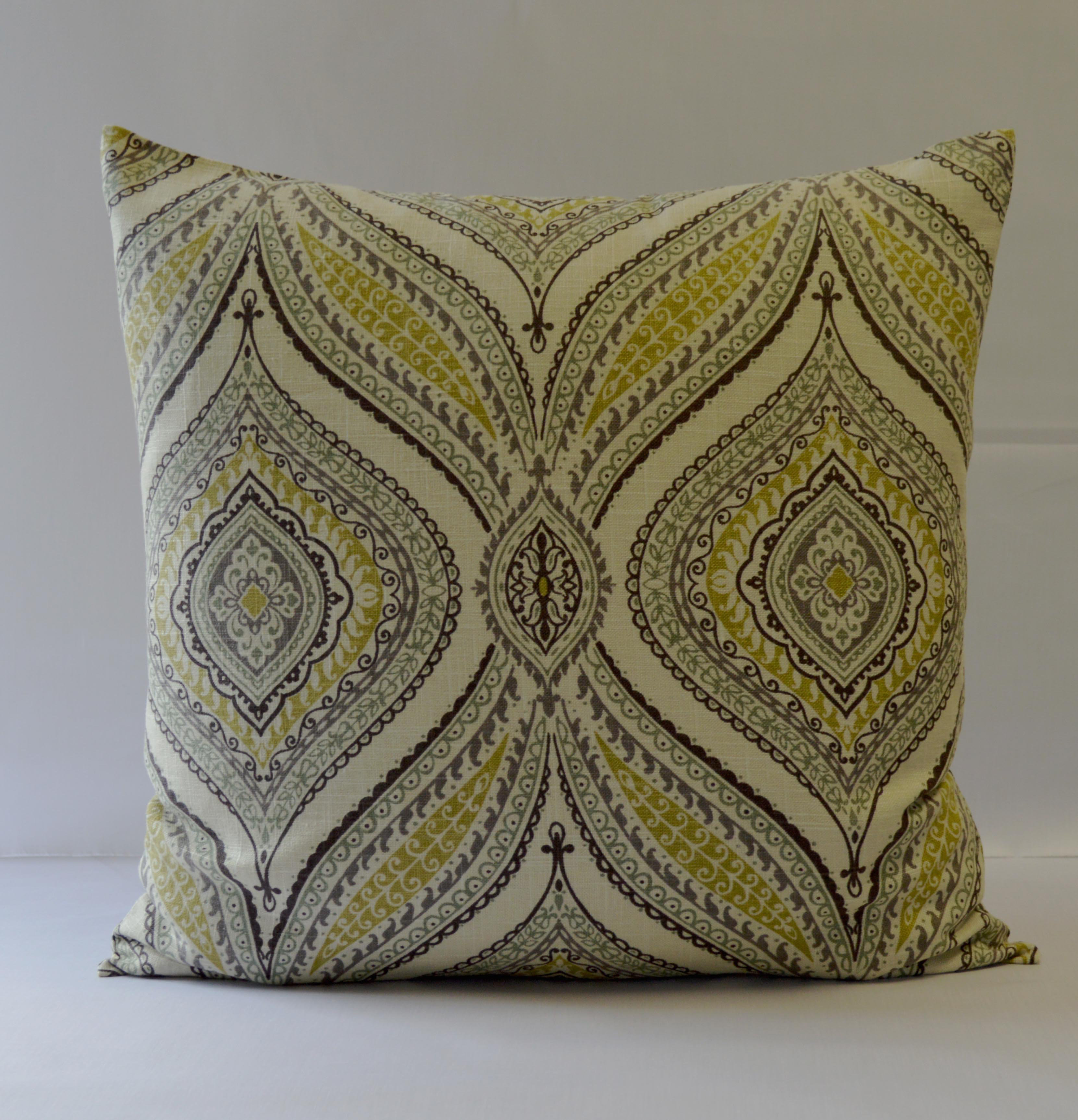 Fino Lino Carnival Throw Pillow Reviews Wayfair