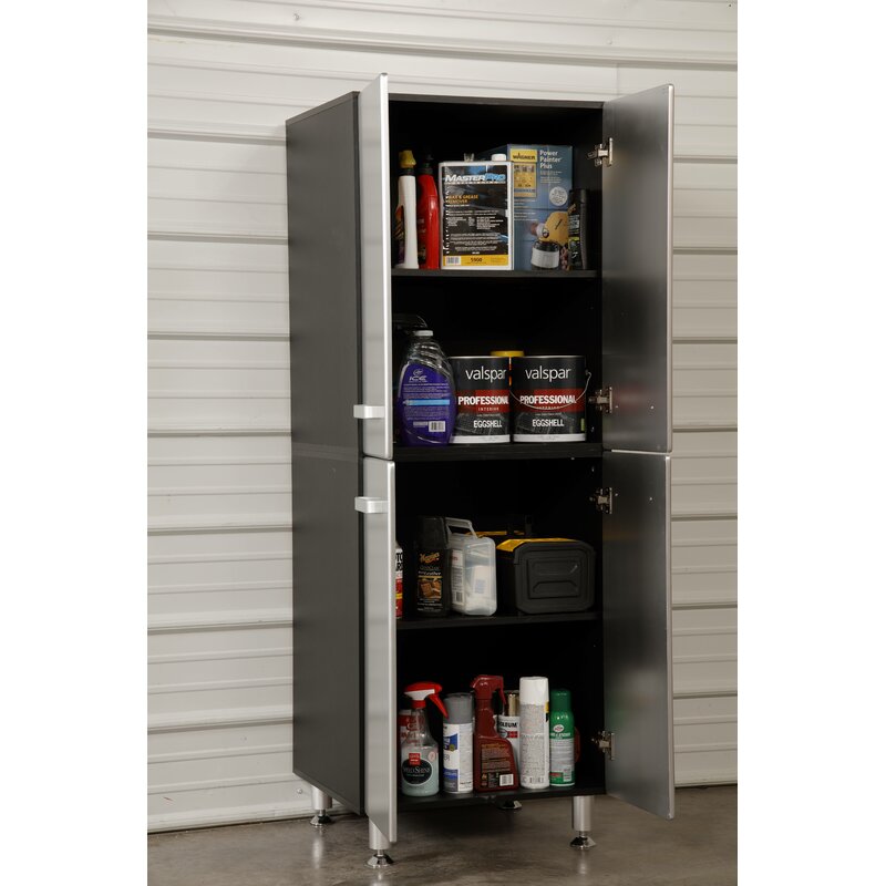 Tuffstor 2 Piece Garage Storage Cabinet Reviews Wayfair