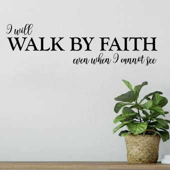 Red Barrel Studio I Will Walk By Faith Even When Cannot See Red Barrel Studio I Will Walk By Faith