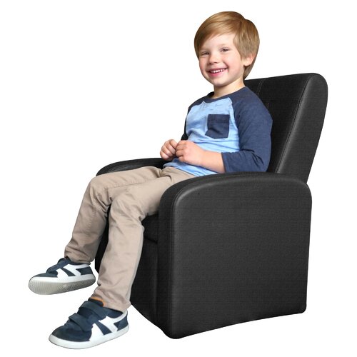 child recliner with name