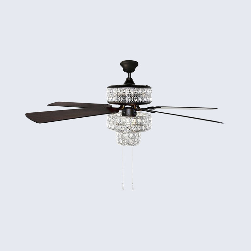 Kelly Clarkson Home 52 Shumake 5 Blade Ceiling Fan With Light Kit Included Reviews Wayfair