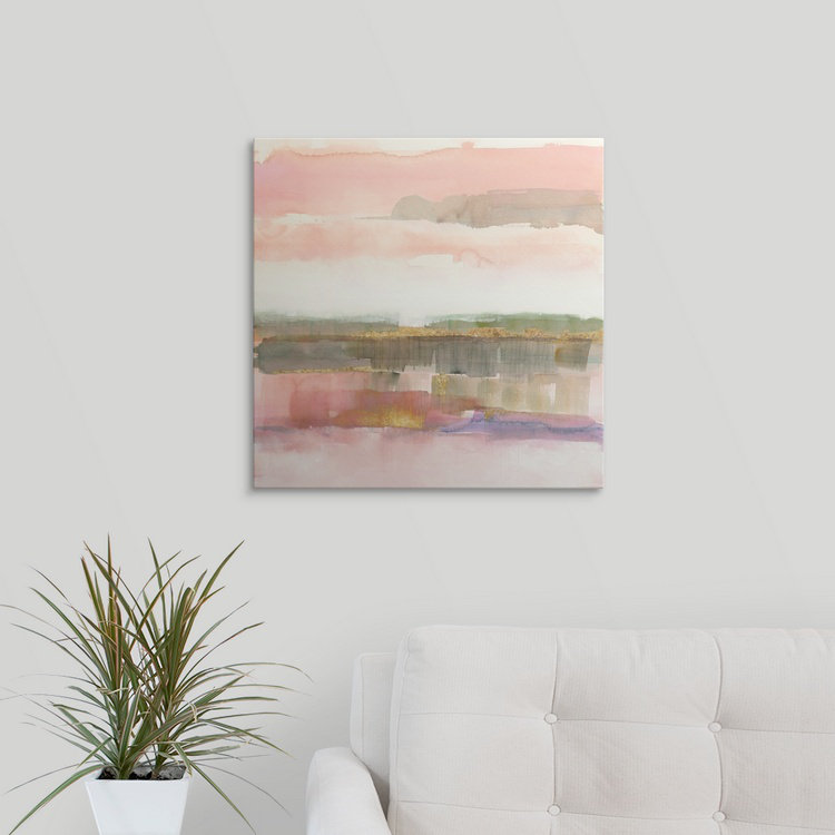 Great Big Canvas Influence Of Line And Color Gold Crop By Mike