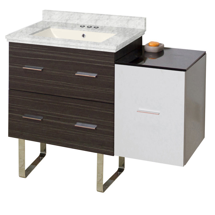 Orren Ellis Phoebe 3 Drawers Drilling Floor Mount 38 Single Left