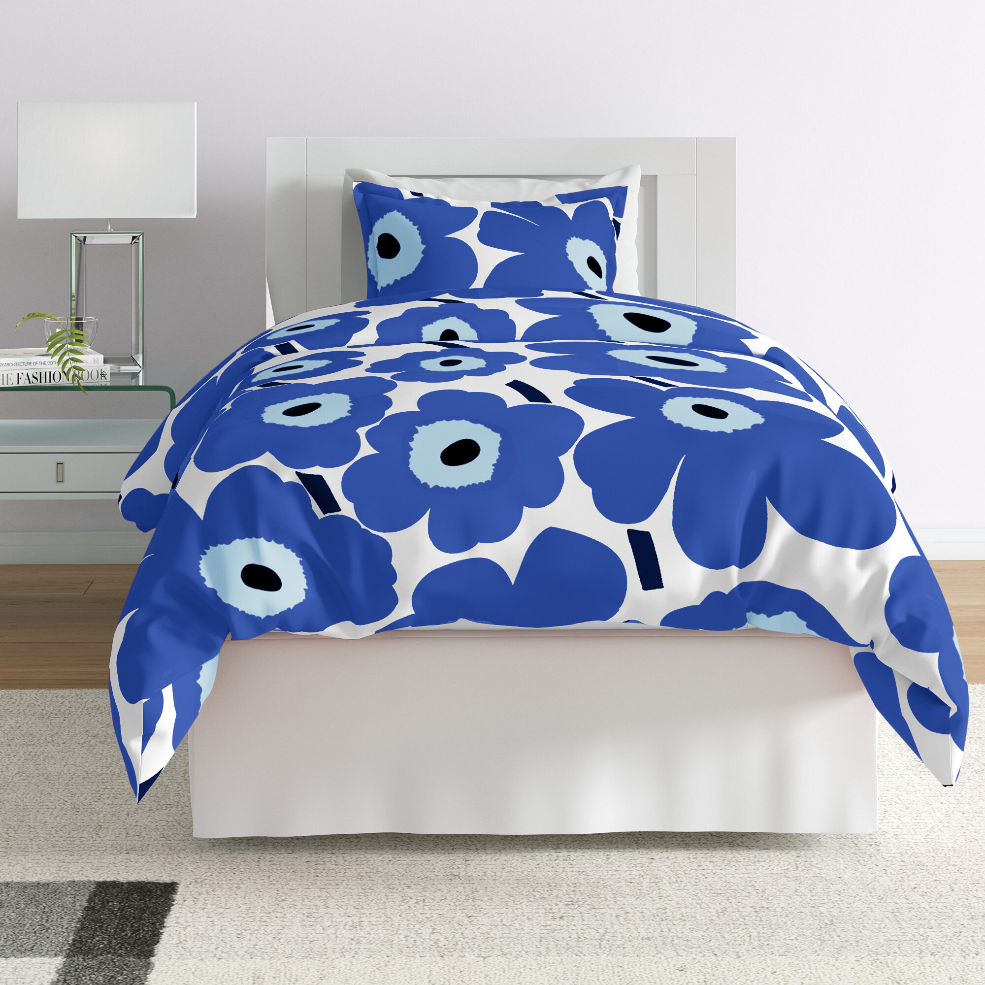 Marimekko Unikko Reversible Comforter Set Reviews Wayfair