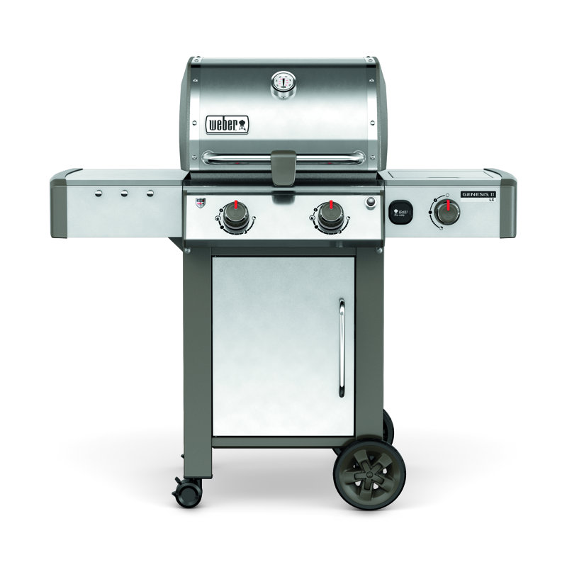Weber Genesis Ii Lx S 240 2 Burner Natural Gas Grill With Side Genesis Ii Lx S 240 2 Burner Natural Gas Grill With Side