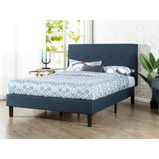 Go to store & view more images Jed Button Detailed Upholstered Platform Bed by Andover Mills