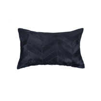 black suede pillows