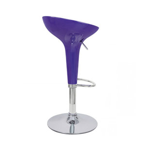 Alpha Adjustable Height Swivel Bar Stool (Set of 2) by Vandue Corporation