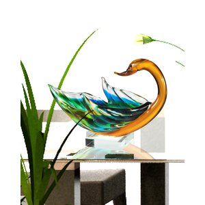 Swan Bowl Sculpture