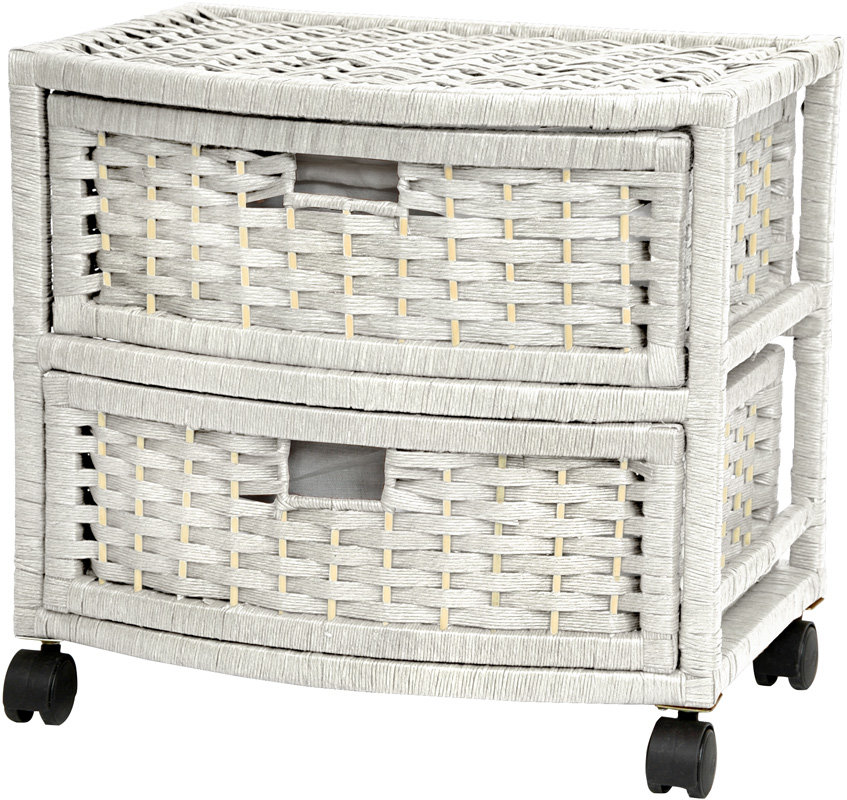 World Menagerie Hoover 2 Drawer Storage Chest Reviews Wayfair
