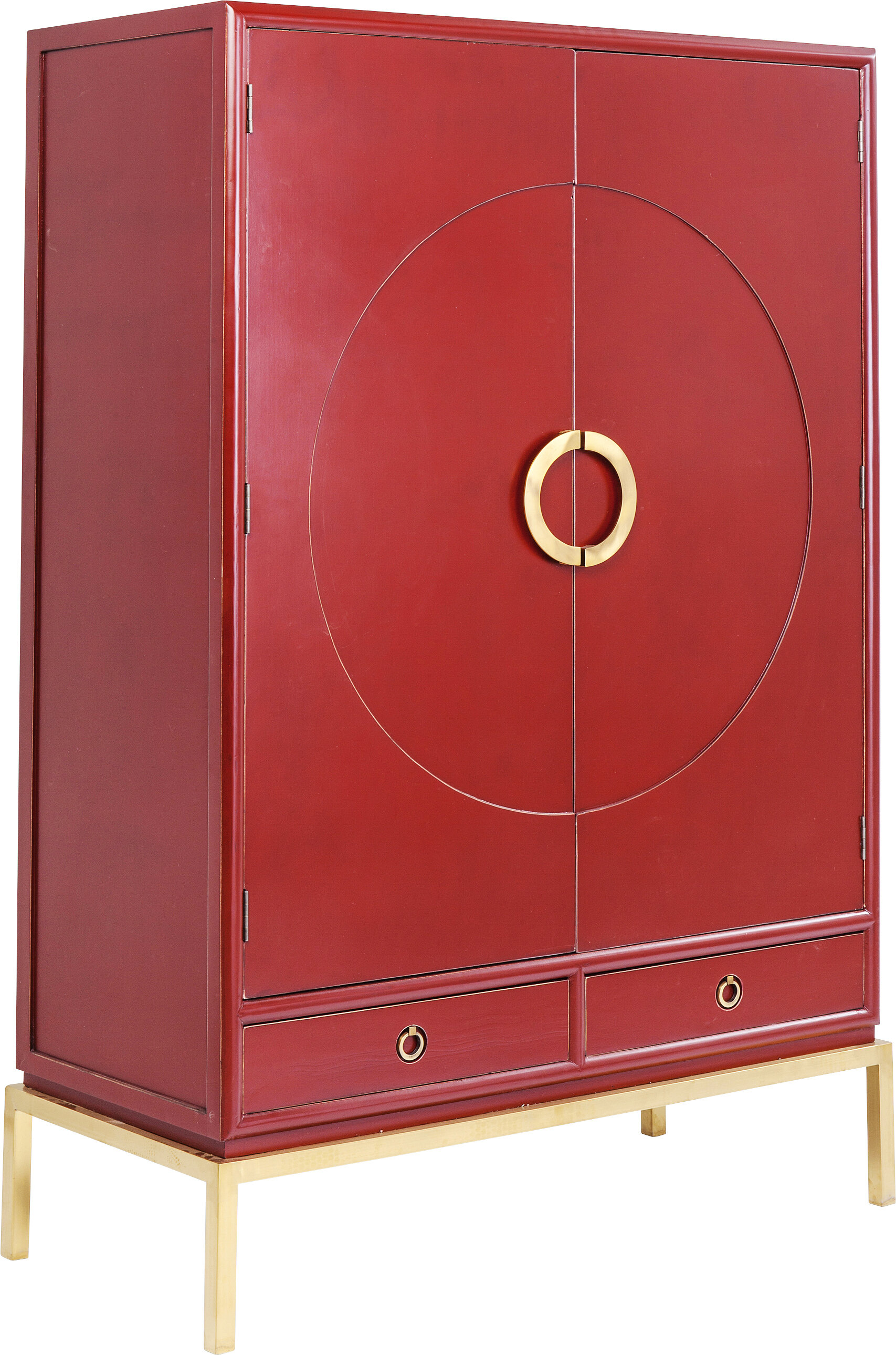 Kare Design Disk Rot 2 Door Wardrobe Wayfair Co Uk