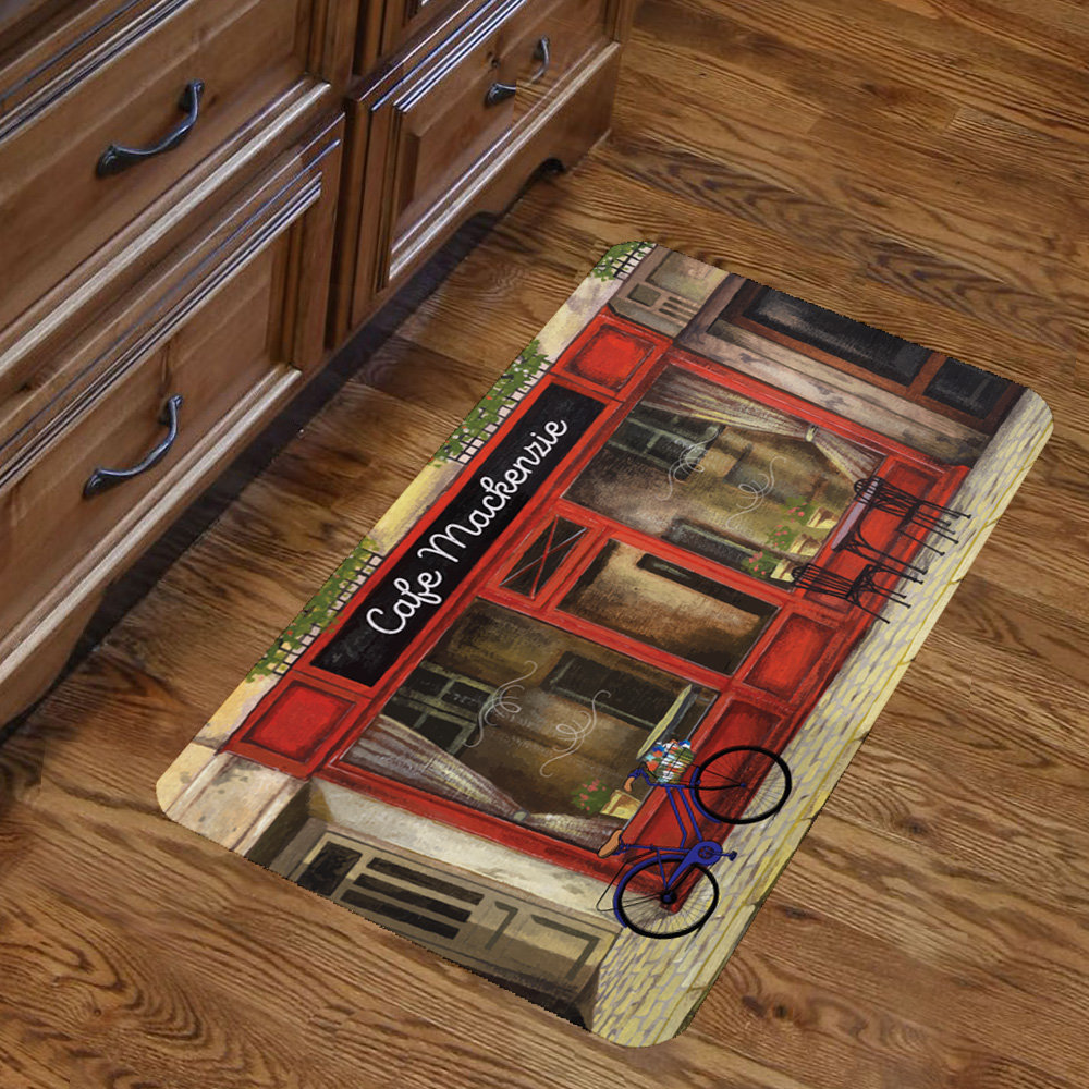 Monogramonline Inc Personalized Front Design Kitchen Mat Monogramonline Inc Personalized Front Design Kitchen Mat Reviews Wayfair