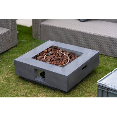 dominique steel propane fire pit table