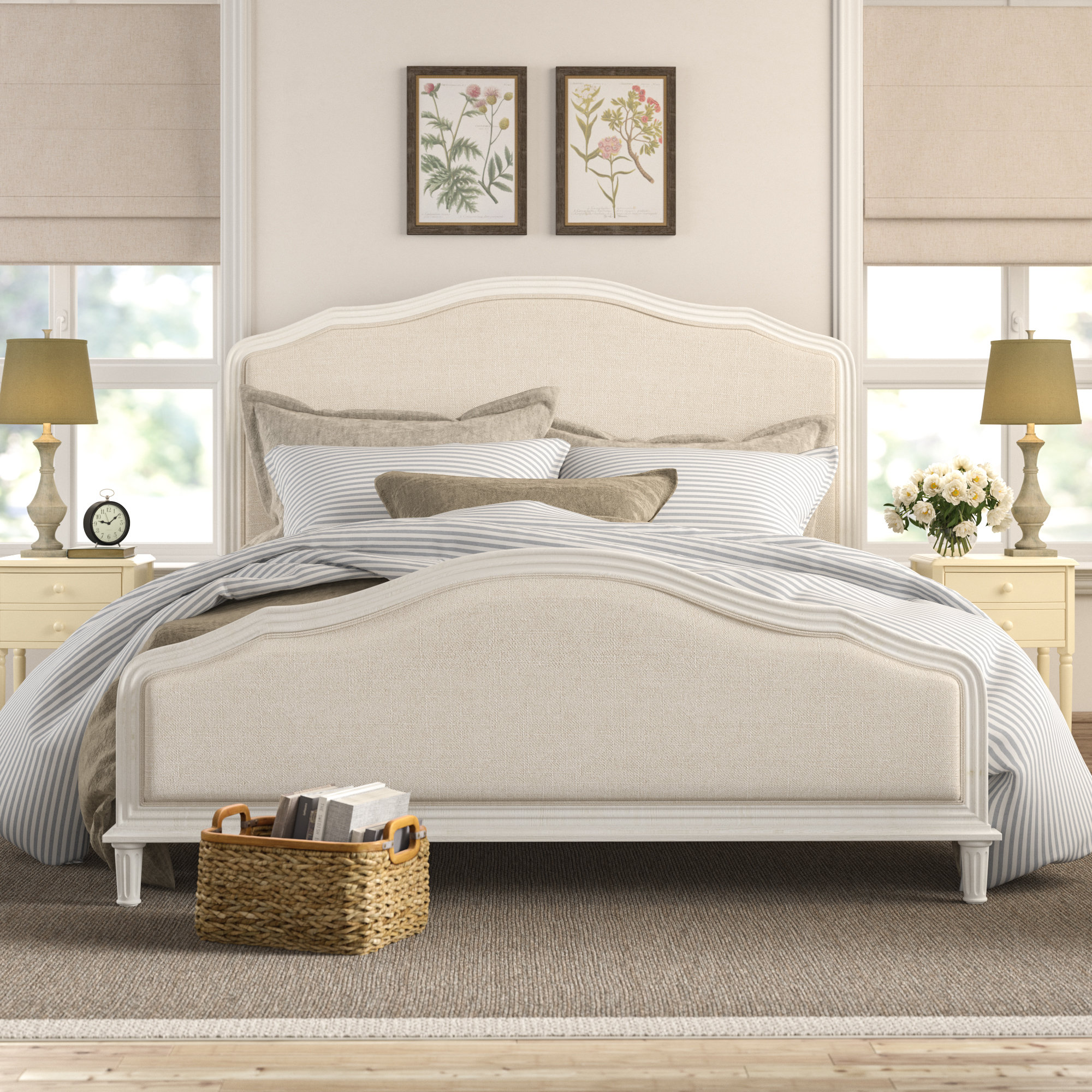 Birch Lane Heritage Watson Upholstered Panel Bed Reviews Wayfair Our Sites