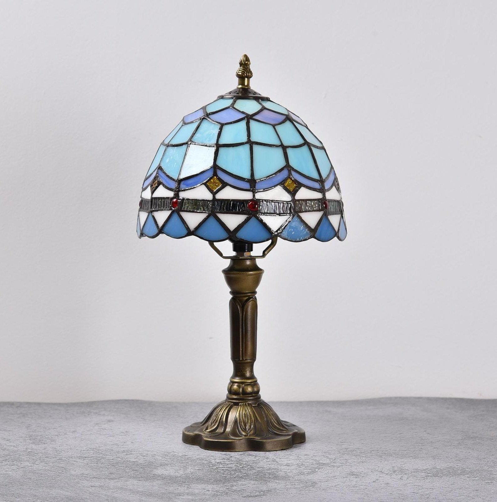 Darby Home Co Steelman Antique Bronze Standard Table Lamp Wayfair Darby Home Co Steelman Antique Bronze