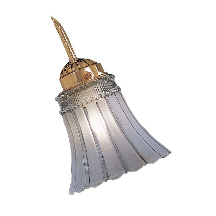 5 Glass Bell Ceiling Fan Fitter Shade