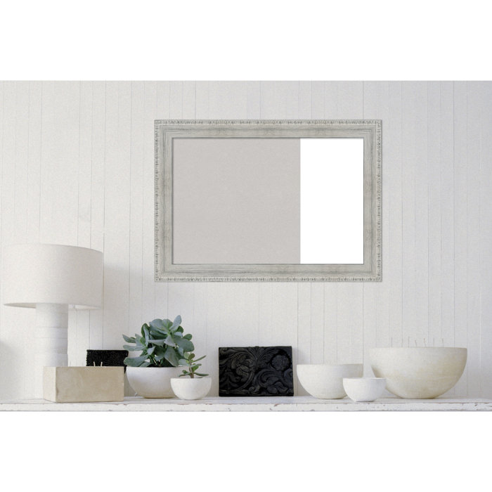 Rosecliff Heights Framed Multi Functional Cork And Dry Erase Combo