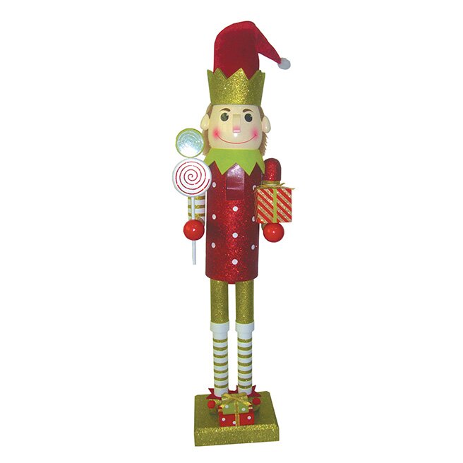 The Holiday Aisle® Magical Elf Nutcracker | Wayfair