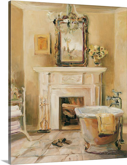 Great Big Canvas French Bath I By Marilyn Hageman Painting Print