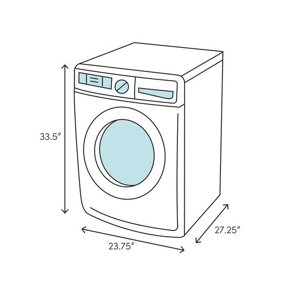 What Is Standard Size Washer In Cubic Feet