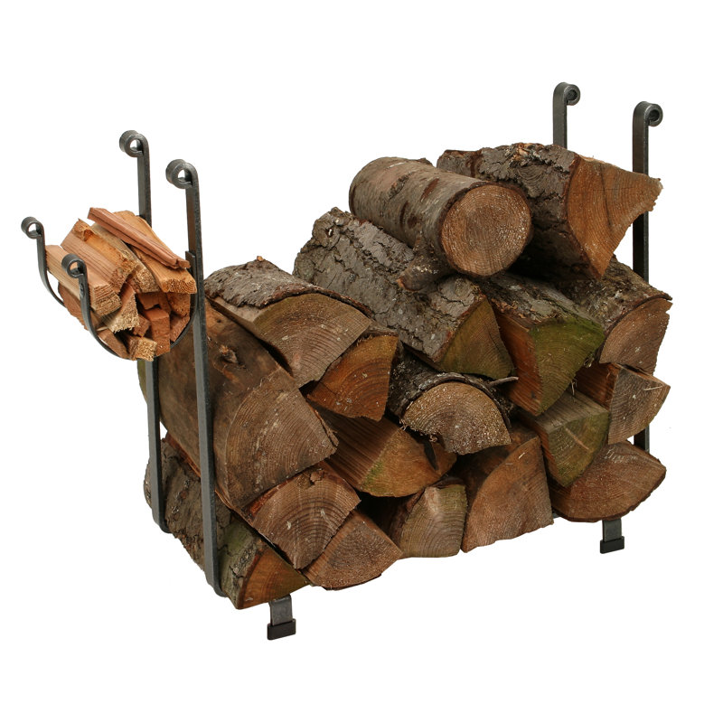 Enclume Handcrafted Indoor Outdoor Rectangular Fireplace Log Rack