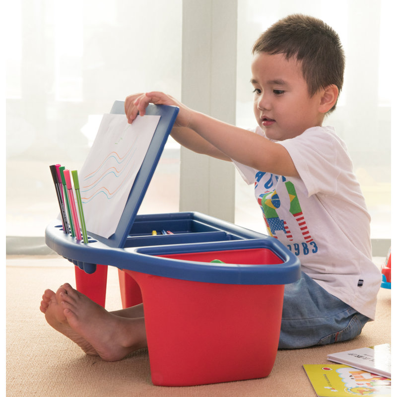 Zoomie Kids Bainville Kids Portable Lap Tray Art Desk Wayfair