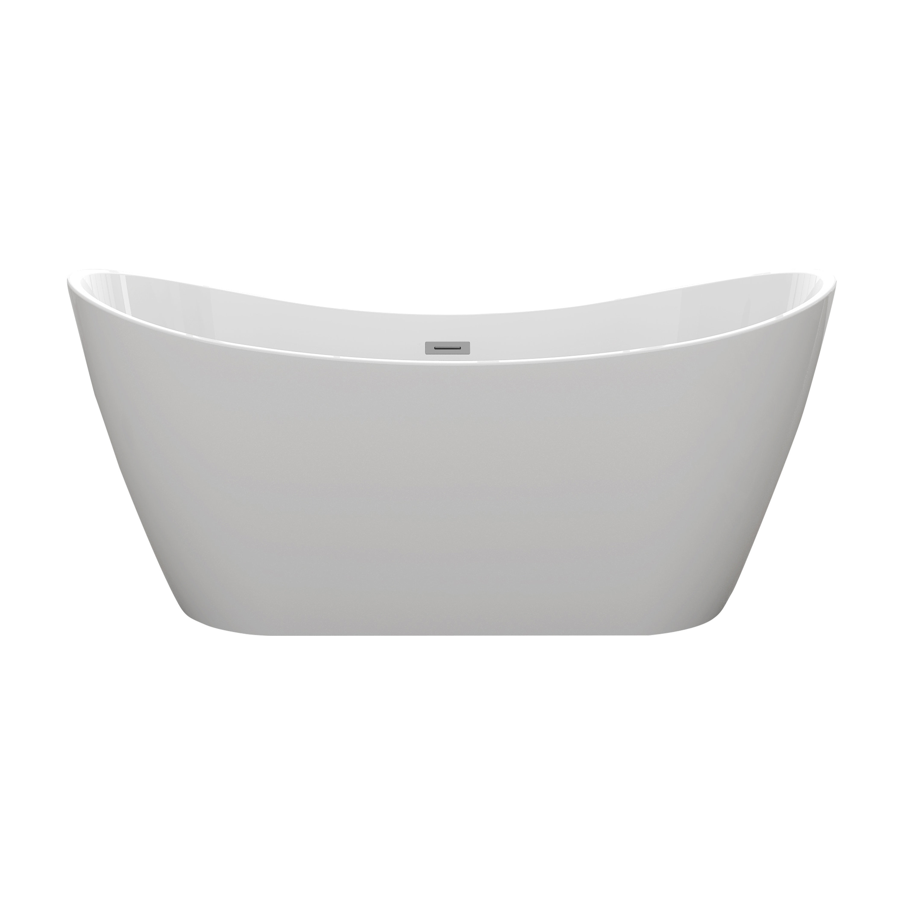 Barclay 67'' x 31.25'' Freestanding Soaking Acrylic Bathtub Wayfair
