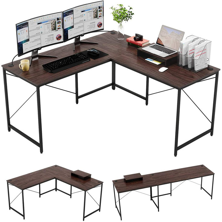 Reversible Corner Computer Desk 