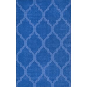 Cherelle Hand-Woven Blue Area Rug