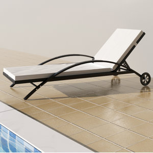 Gartenliege mit Auflage von Home Etc