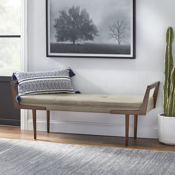 Corrigan Studio® Stewartville Upholstered Bench & Reviews | Wayfair