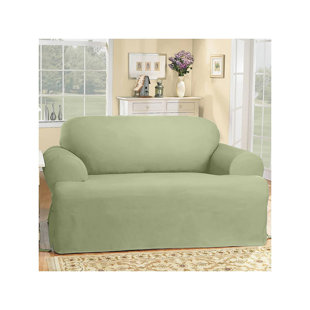 Olive Green Sofa Slip Cover Wayfair